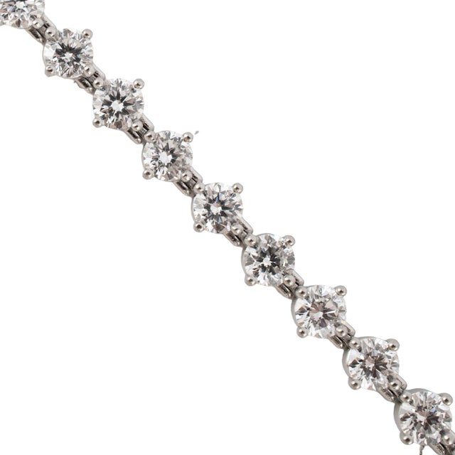 Gender: Ladies Metal Type: 950 Platinum & 14K White Gold Length: 18.00 inches Width: 5.00 mm Weight: 32.38 grams 950...