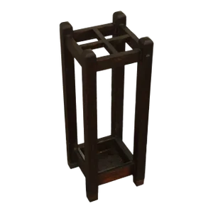 Antique Mission Oak Umbrella Stand