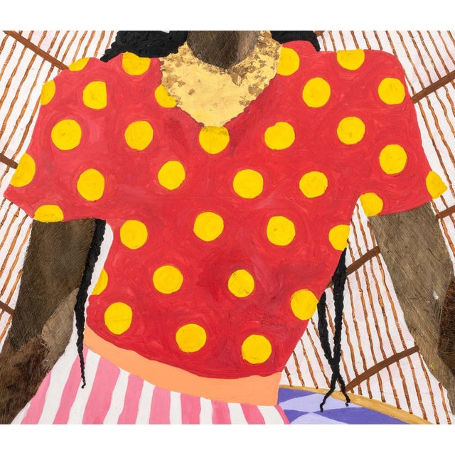 Contemporary Aplerh-Doku Borlabi Portrait of a Woman, 2021 For Sale - Image 3 of 9