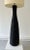 Large Black Ceramic Table Lamp, 1990 For Sale - Image 4 of 7