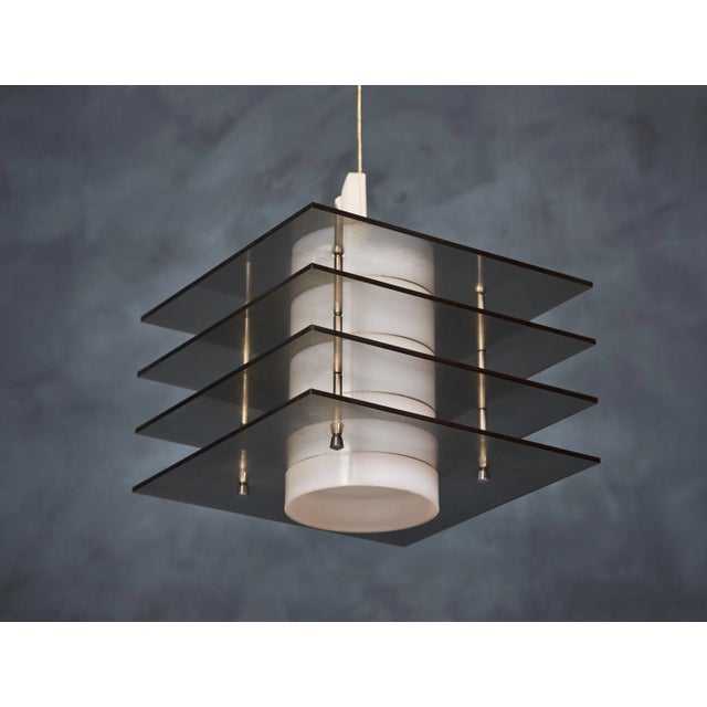 Vintage Space Age Danish Pendant Lamp, 1970s For Sale - Image 6 of 9