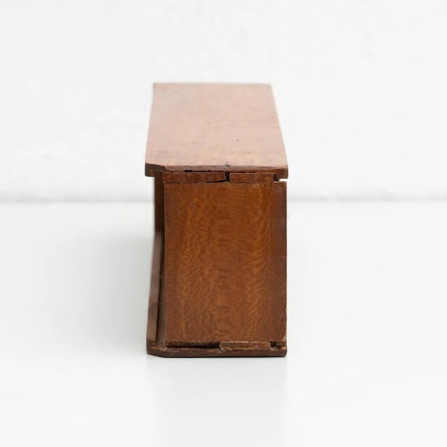 Tan Cabinet of Curiosities Sculptural Artwork, 1950s For Sale - Image 8 of 12