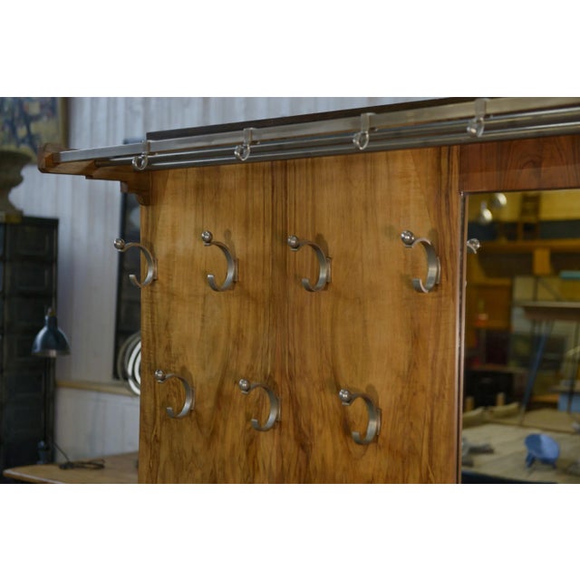 Large Art Deco Coat Rack 1930s For Sale - Image 3 of 11