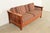 L. & J.G. Stickley, Inc. Stickley Mission Arts and Crafts Cherry Wood Spindle Settle Sofa For Sale - Image 4 of 15