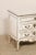 Petite Antique French Commode, Off-White For Sale - Image 10 of 12