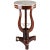 19th Century French Empire Lyra-Shaped Curly-Legged Side Table, 1815 For Sale - Image 10 of 10