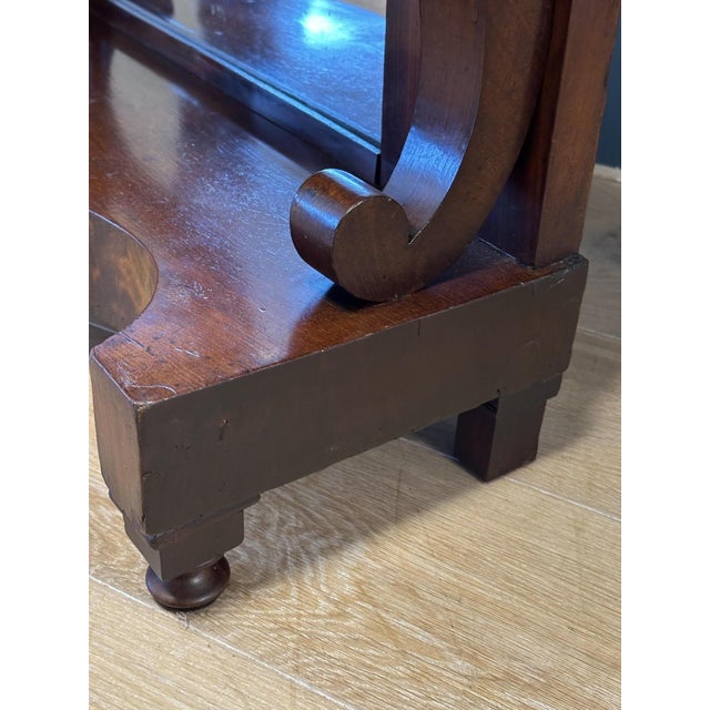 Small Dutch Trumeau in Mahogany For Sale - Image 6 of 12