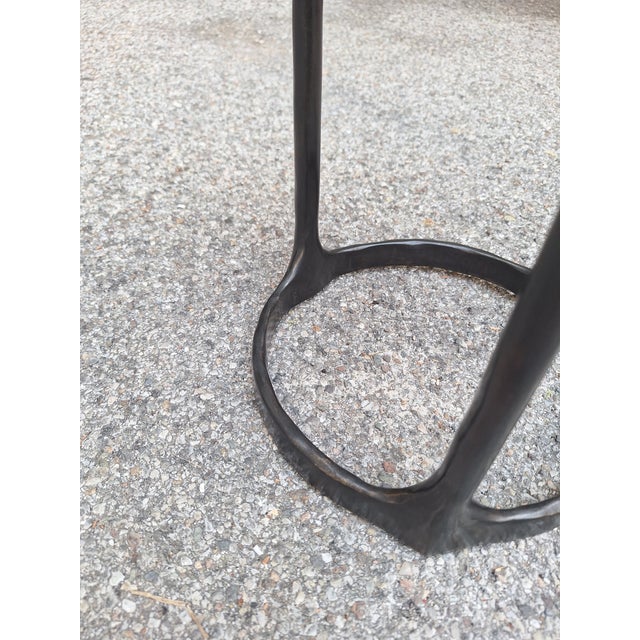 Black Aster Coffee Table in Cast Bronze and Annealed Glass by Vincent Van Duyden for Molteni, 2010s For Sale - Image 8 of 10