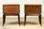 Pair of French Art Deco Mahogany and Burl Wood Nightstands, 1930s For Sale - Image 17 of 17