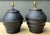 Vintage Greek Painted Terracotta Lamps - A Pair For Sale - Image 9 of 12