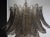 Mid-Century Modern Italian Murano Three-Tier Smoked Felci Glass Chandelier-48 Glasses For Sale - Image 3 of 9