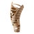 Signed Large Scale David Zimmerman Studio Craft Sculptural 35" Wood Vessel, 2004 For Sale