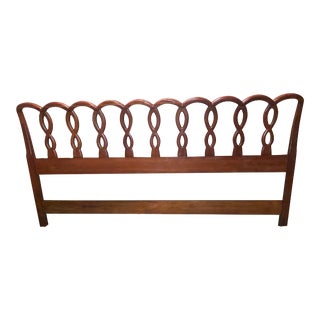 1960s Heritage Henredon Mid Century Modern Headboard For Sale