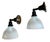Mid-Century Modern 1920s Large Signed Holophane Wall Sconces - a Pair For Sale - Image 3 of 10