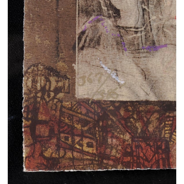 1990s 1990s Csaba Markus "Corinthian Iii" Artist Hand Signed & Numbered Limited Edition 367/385 Framed, Linen Matted and Ready to Display For Sale - Image 5 of 9