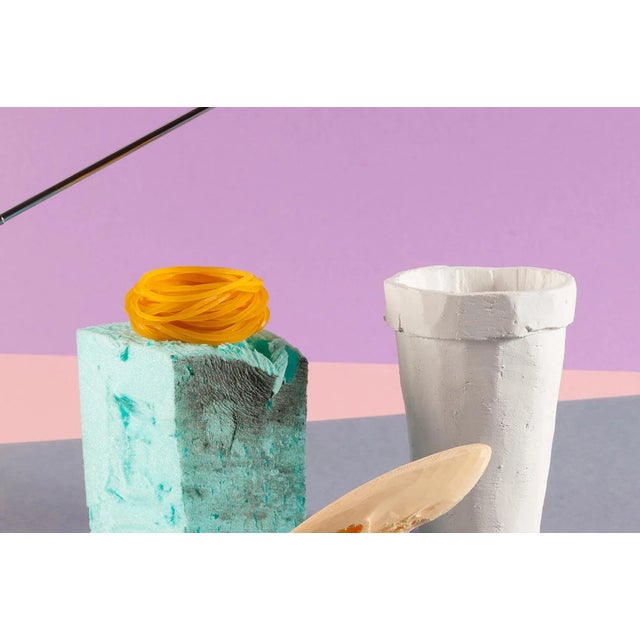 Purple Miami Futuristic Cocktail Lounge N5 / Pastel Palette Limited Edition Print of 3 For Sale - Image 8 of 8