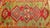 Red Antique Turkish Oushak Area Rug, Handwoven Wool, Geometric, Green & Red, 2' x 3' For Sale - Image 8 of 11