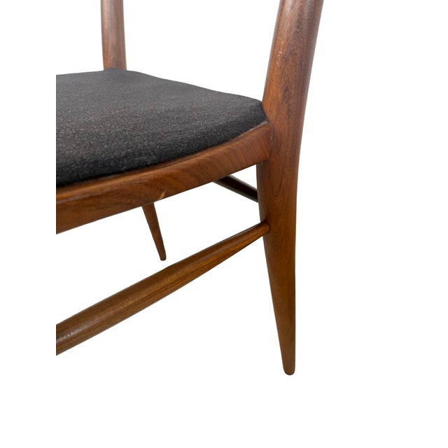 Set of 6 Norwegian Bambi Teak Dining Chairs by Rastad & Relling for Gustav Bahus For Sale - Image 15 of 18
