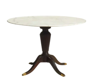 Mid-Century Italian Mahogany Dining Table by Paolo Buffa for Permanente Cantu Design, 1950s