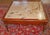 Mahogany Inset Marble Regency Coffee Table Attributed To Theodore Alexander Dimensions : 42" Wide X 42" Deep X 18" Tall A...
