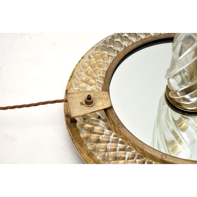 Vintage Italian Murano Glass Floor Lamp, 1950s For Sale - Image 10 of 12