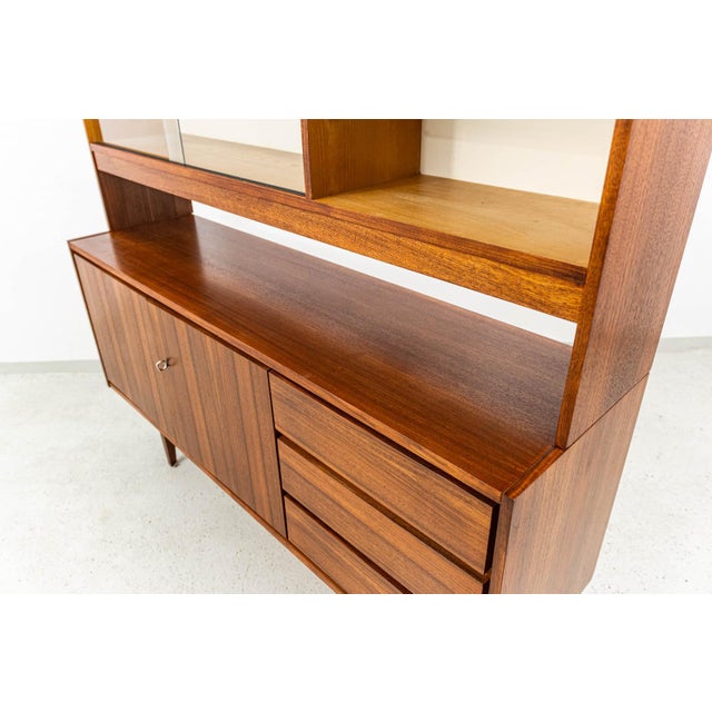 Vintage Sideboard with Display Unit from Swarzędzkie Fabryki Mebli, 1970s For Sale - Image 13 of 18