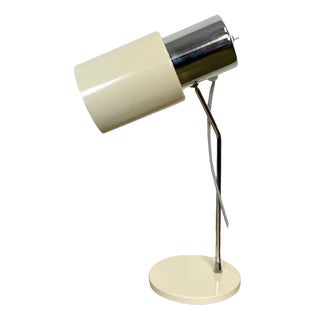 Beige Table Lamp by Josef Hurka for Napako, 1970s For Sale