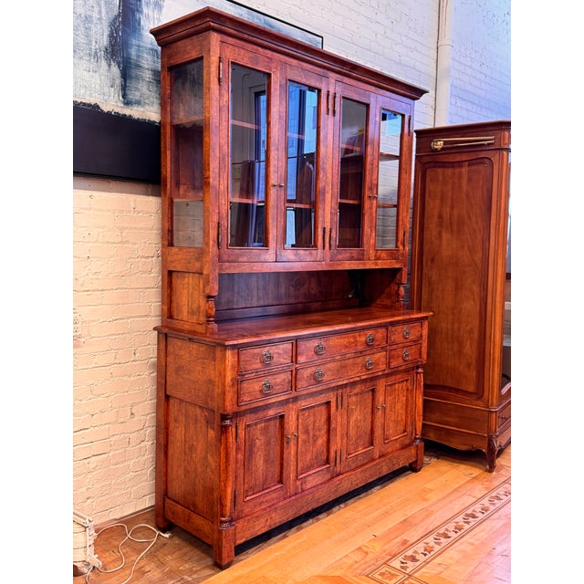 Traditional Bausman & Company Display Cabinet, Model 9240 + 9251 For Sale - Image 3 of 12