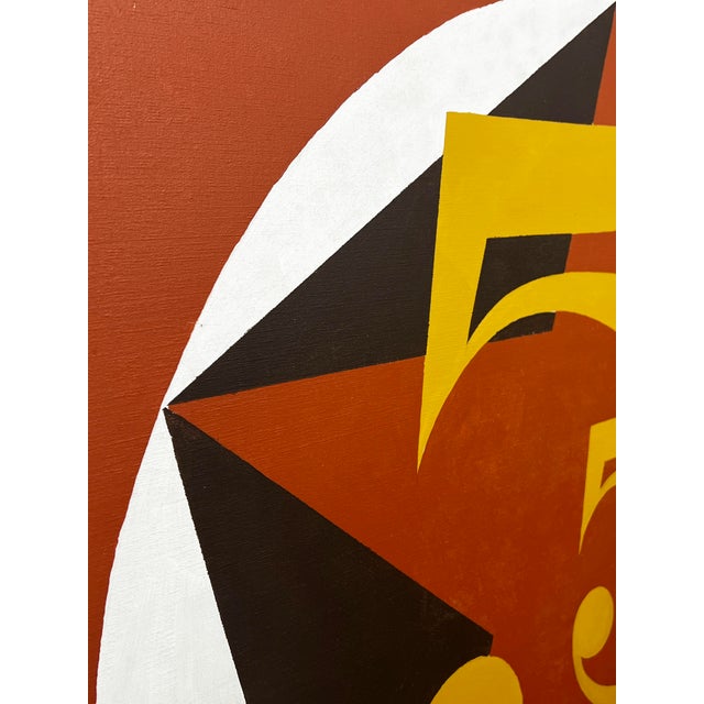 Robert Indiana C. 1970s Large Pop Art Painting After Robert Indiana For Sale - Image 4 of 9