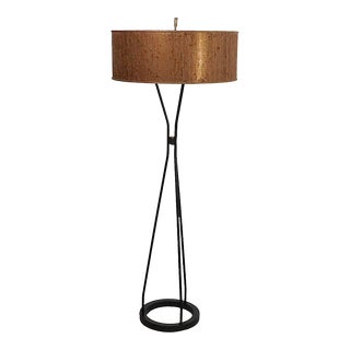 Mid Century Floor Lamp Att to Gerald Thurston For Sale
