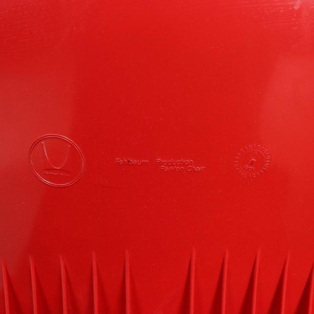 Panton Chairs by Verner Panton for Vitra, Set of 2 For Sale - Image 9 of 10