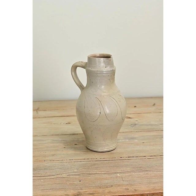 French Vintage Earthenware Pottery Jar For Sale In Baton Rouge - Image 6 of 8