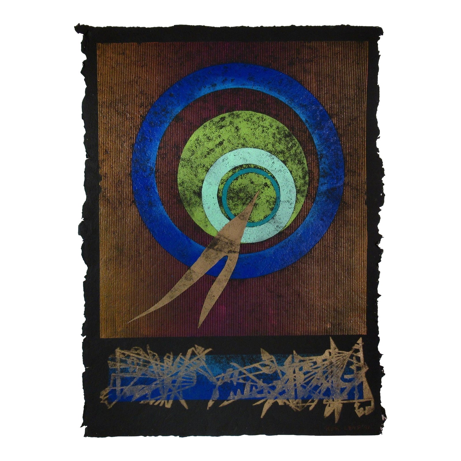 Ruth Leaf Untitled, Bird 1991 Original Print | Chairish