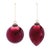 Elevate your holiday décor with this set of Glass Holiday Ornaments. Featuring a mix of 4-inch and 5-inch sizes, each...