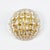 Crystal & Gilt Brass Flush Mount from Palwa, Germany, 1970s For Sale - Image 13 of 13