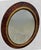Maitland - Smith Custom Painted Faux Tortoiseshell Gold Trim Oval Wall Mirrors- A Pair For Sale - Image 4 of 10
