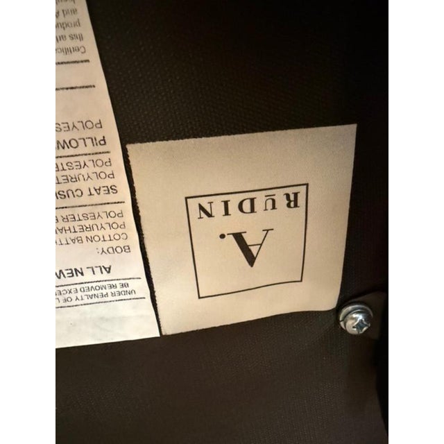 2010s A. Rudin Faux Animal Print Desk Chair 2 Available For Sale - Image 5 of 5