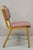 Vintage Sauder Designare Mid Century Modern Pink Bentwood Stacking Side Chair For Sale In Philadelphia - Image 6 of 9