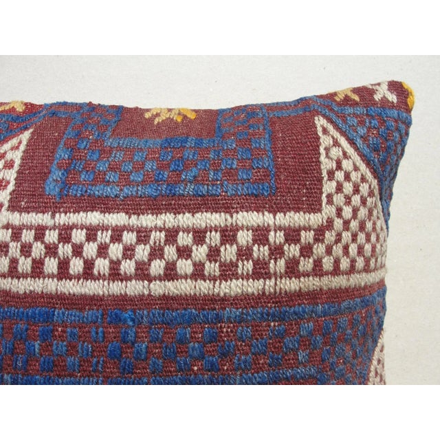 Art Deco Contemporary Kilim Rug Pillow Cover For Sale - Image 3 of 9