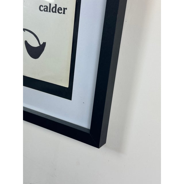 Alexander Calder, Pendant DLM Behind the Mirror, Maeght, 1976, Paper For Sale - Image 6 of 15