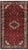 Shabby Chic Persian Floral Red/Ivory Wool&Silk Runner Rug- 3'5'' X 7'0'' For Sale - Image 10 of 10