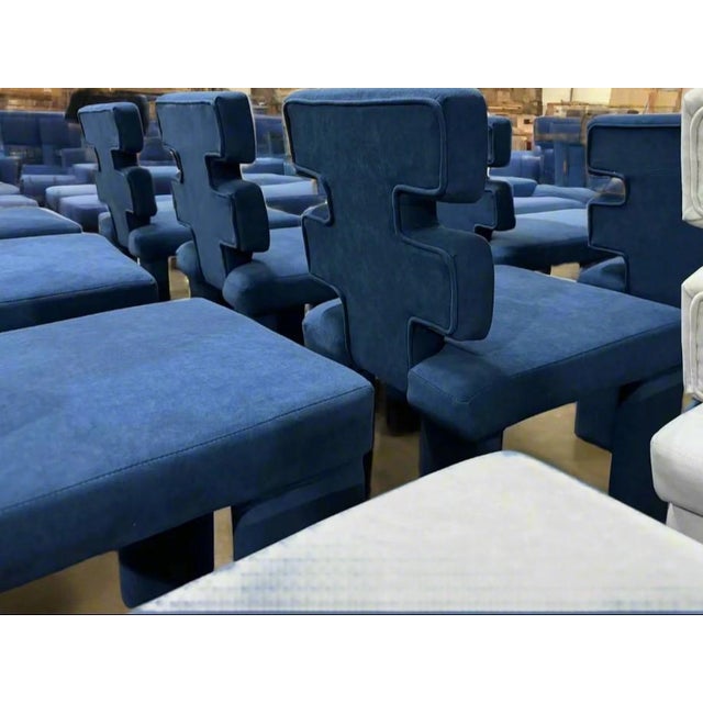 You will be getting 8 dining chairs. The Mya Dining Chair in blue is the perfect addition to elevate your dining...