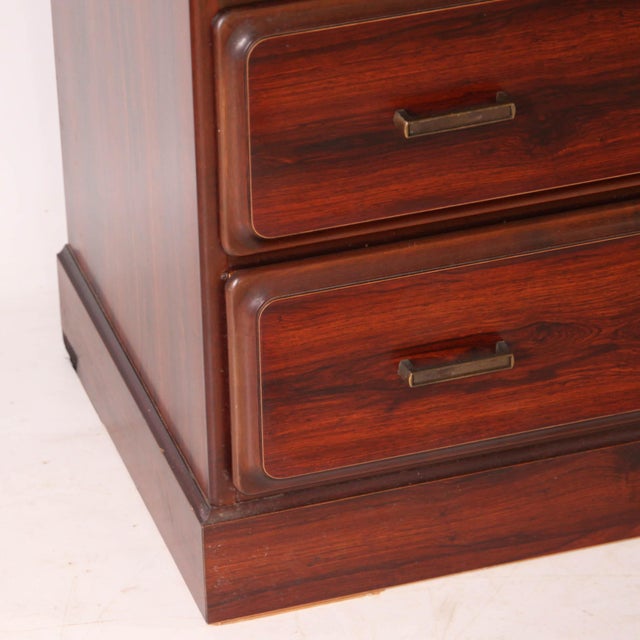 Japanese High Chest of Drawers, 1980s For Sale - Image 11 of 14
