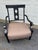 Black Veranda Black Outdoor Aluminum Chair and Ottoman For Sale - Image 8 of 12