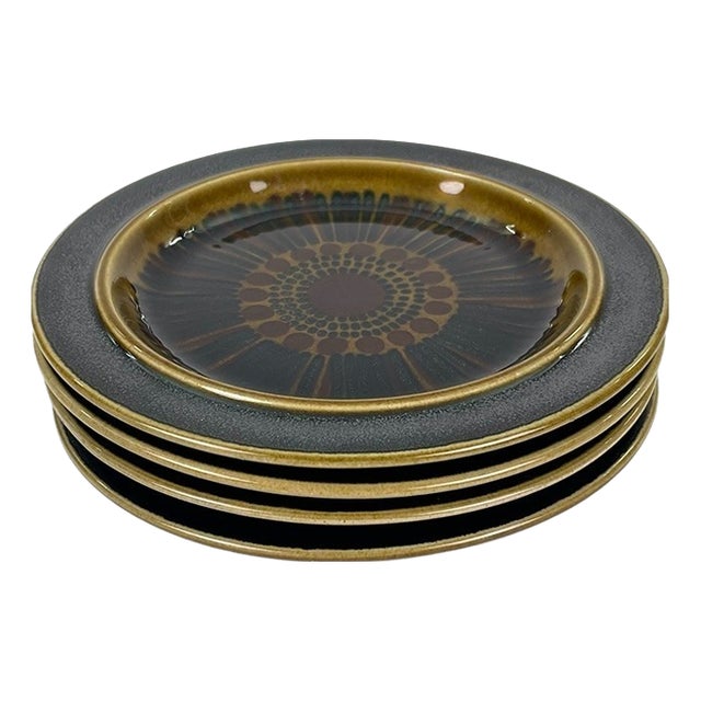 Arabia Finland Dessert Plates, 1960s, Set of 4 For Sale