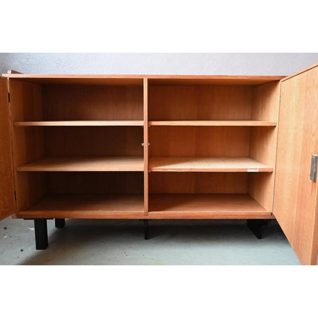 Large Mid-Century Oak Sideboard, France, 1950s For Sale - Image 18 of 18