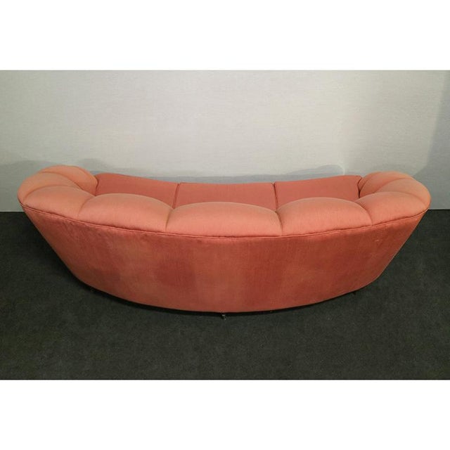 Vintage Velvet Sofa, 1960s For Sale - Image 9 of 11