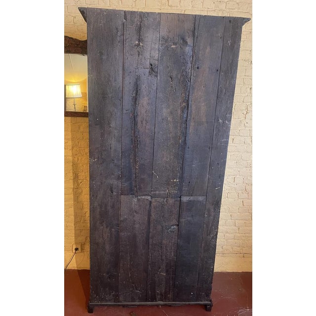 Vintage 18th Century Oak Cabinet For Sale - Image 5 of 10