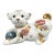 1987 Franklin Mint Imperial Puppy of Satsuma by Yuki Morioka – Hand-Painted Japanese Porcelain Dog Figurine For Sale