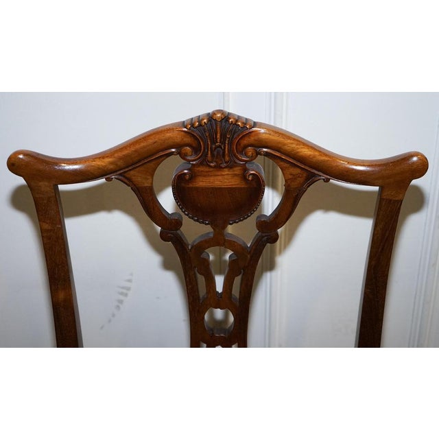 Scottish Victorian Dyed Leather Dining Chairs by John Taylor, Set of 12 For Sale - Image 11 of 18